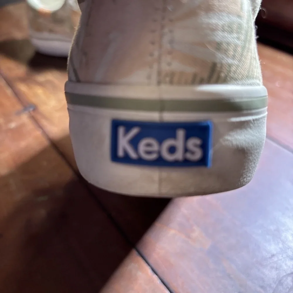 Keds Woman's Sneakers Sz 10 Jump Kick Palm‎ Canvas. Comfort. Tropical